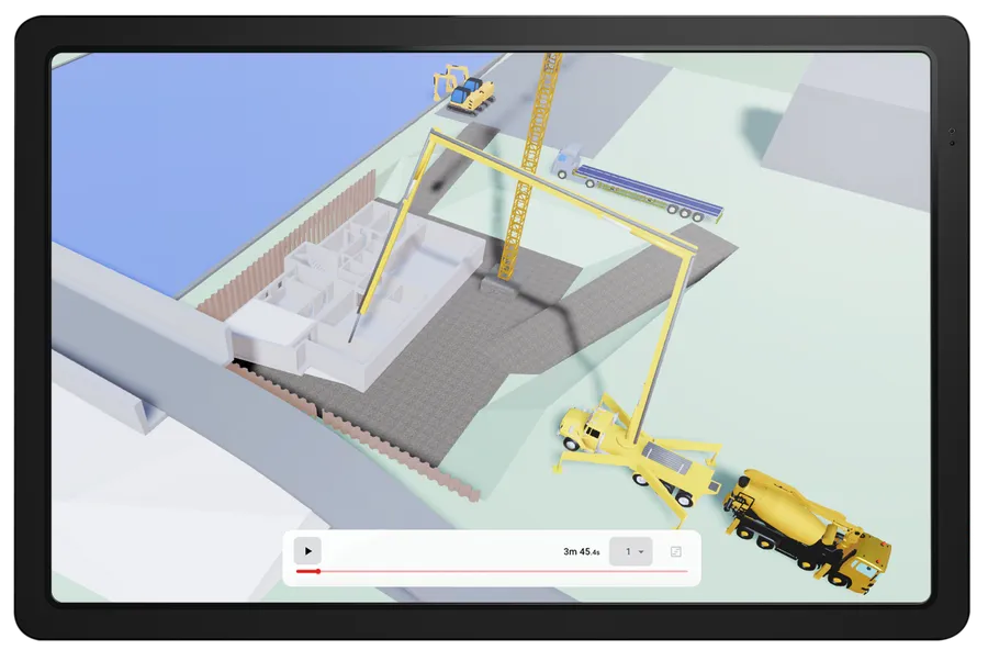 dProB Web-Viewer auf einem Tablet